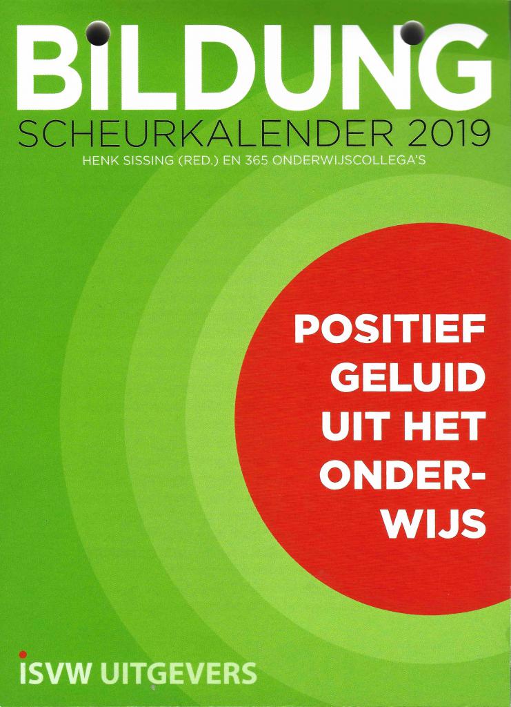 16 mei 2019 Bildungscheurkalender 